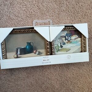 6"x6" and 6"x8" Table Still Life Framed Wall Art Set (No Glass) - Hearth & Hand™